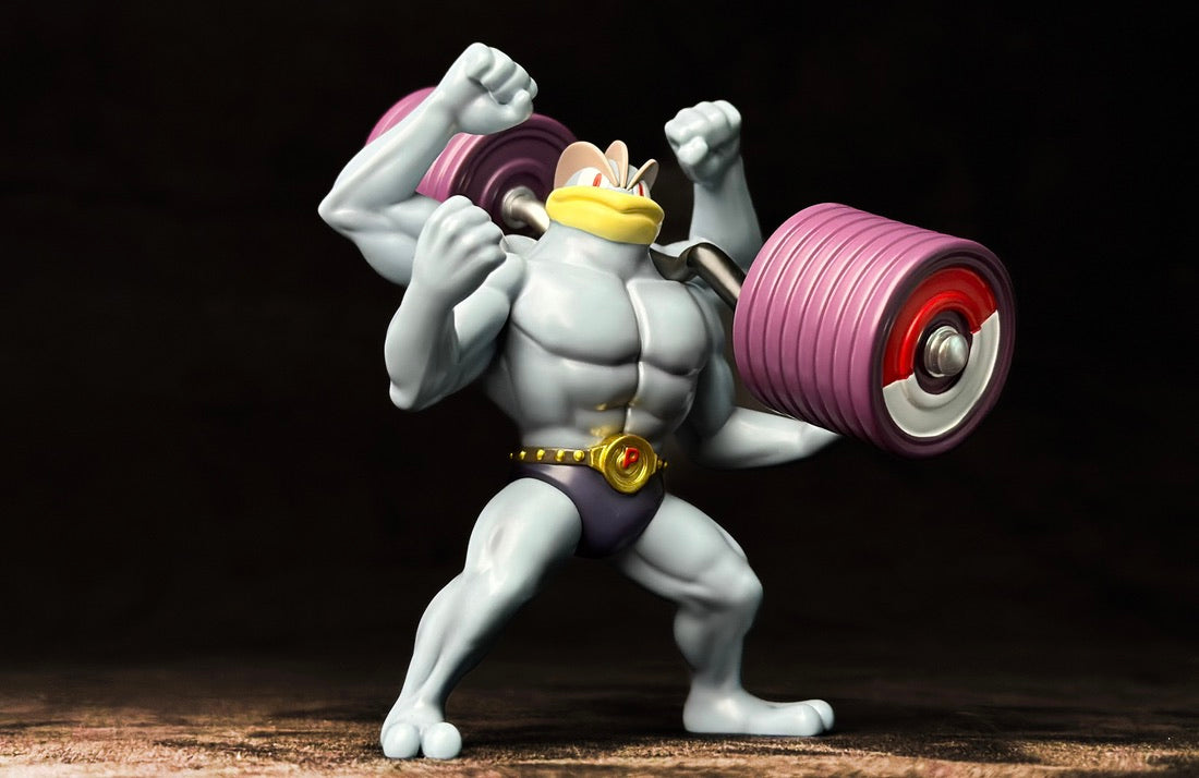 [IN STOCK] 1/20 Scale World Figure [FOG] - Machop & Machoke & Machamp