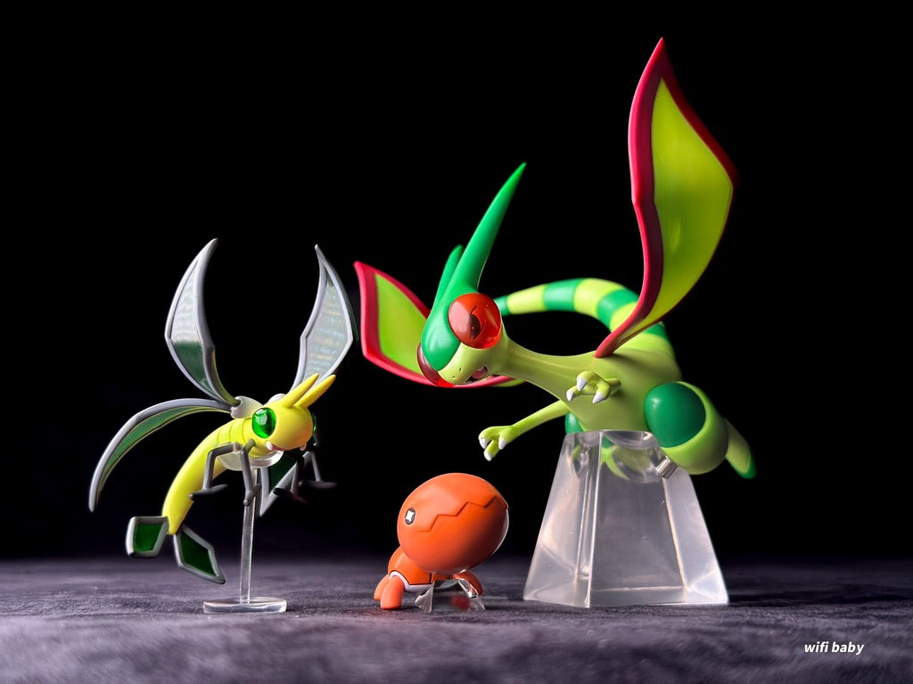 [IN STOCK] 1/20 Scale World Figure [FOG] - Trapinch & Vibrava & Flygon