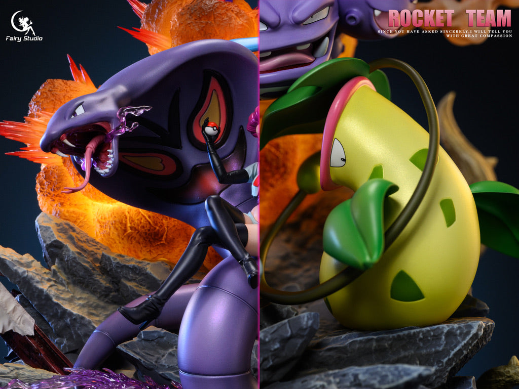 [PREORDER] Statue [FAIRY] - Jessie & James & Arbok & Meowth & Victreebel & Weezing & Wobbuffet