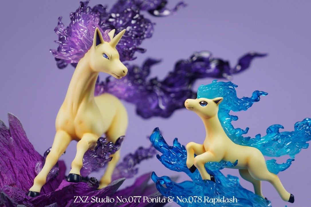 [IN STOCK] 1/20 Scale World Figure [PALLET TOWN] - Ponyta & Rapidash