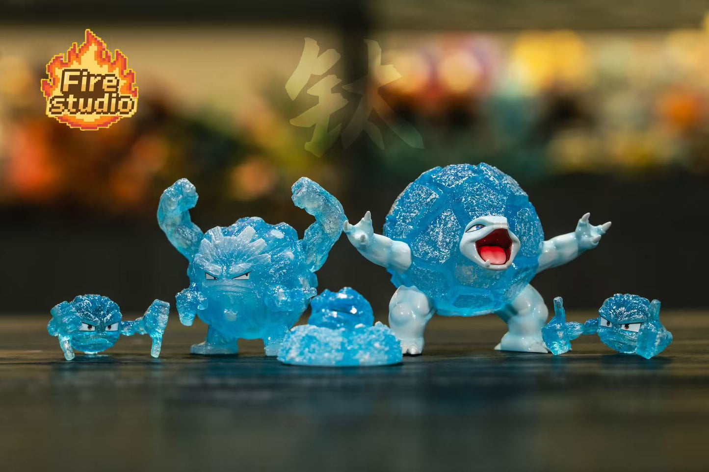 [IN STOCK] 1/20 Scale World Figure [FIRE] - Geodude & Graveler & Golem