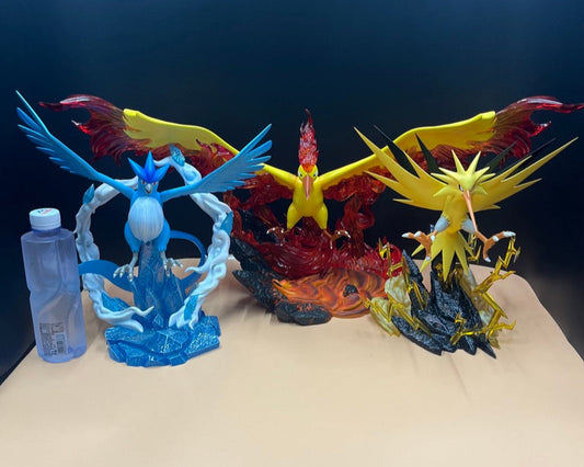 [IN STOCK] 1/10 Scale Figure [LD] - Articuno & Zapdos & Moltres