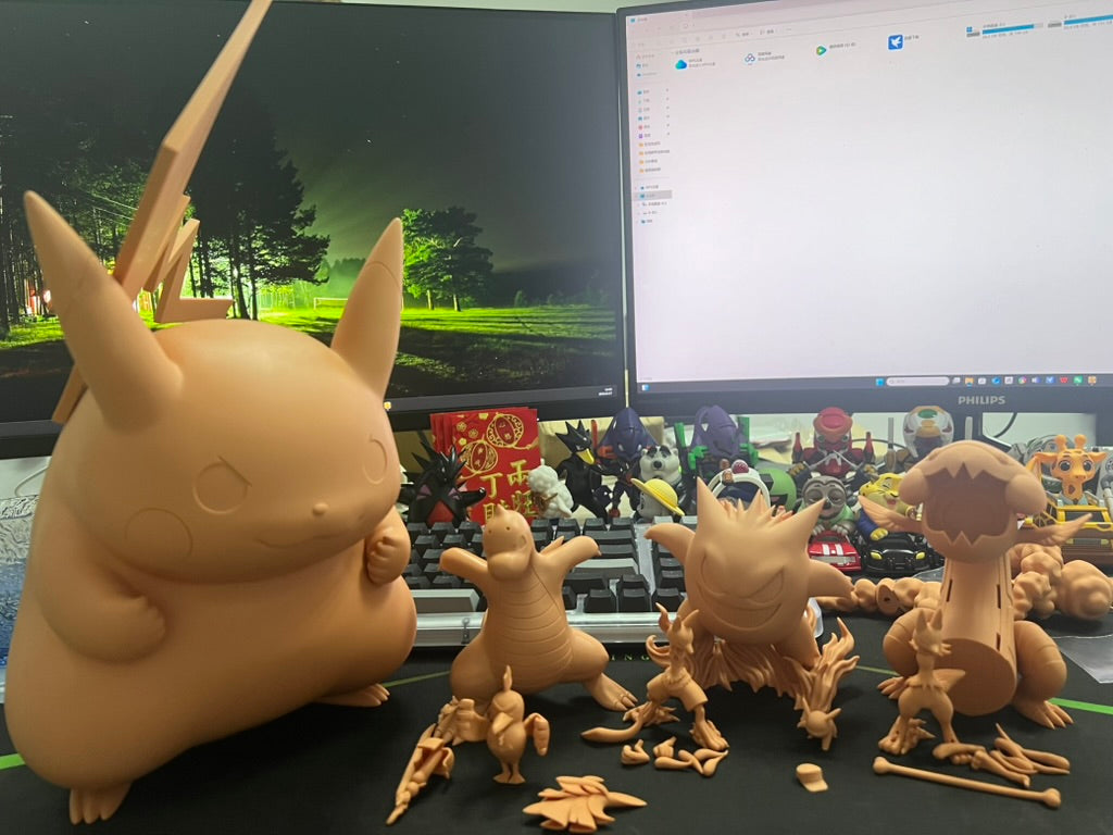 [PREORDER] 1/20 Scale World Figure [WONDER] - Galar Set (Pikachu & Sirfetch’d & Gengar & Lucario & Dragonite & Dracovish)