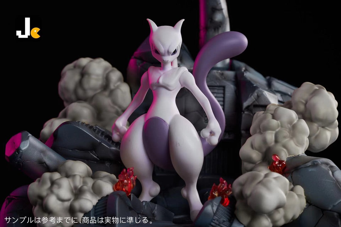 John Zyxx - Sculptober 2020, Entry #06 - Mega Mewtwo X