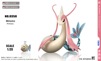 [PREORDER] 1/20 Scale World Figure [VS] - Feebas & Milotic