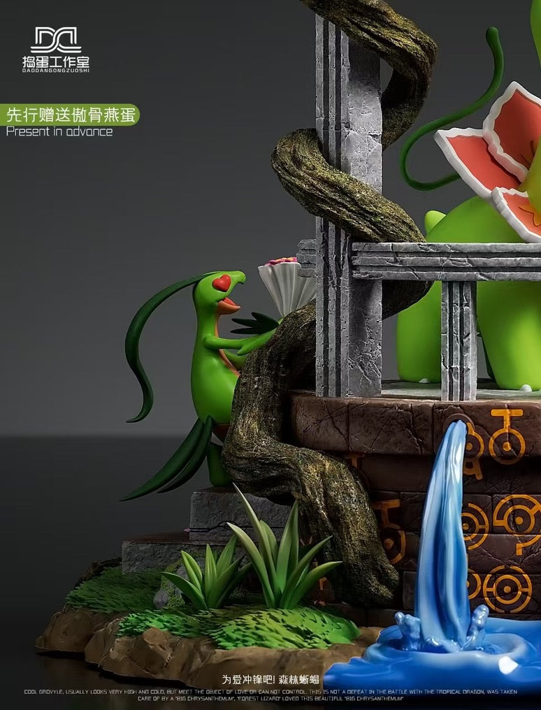 [PREORDER] GK Statue [DD] - Meganium & Grovyle & Taillow