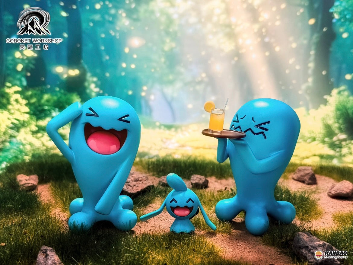 [IN STOCK] 1/20 Scale World Figure [CORONET] - Wobbuffet & Wynaut