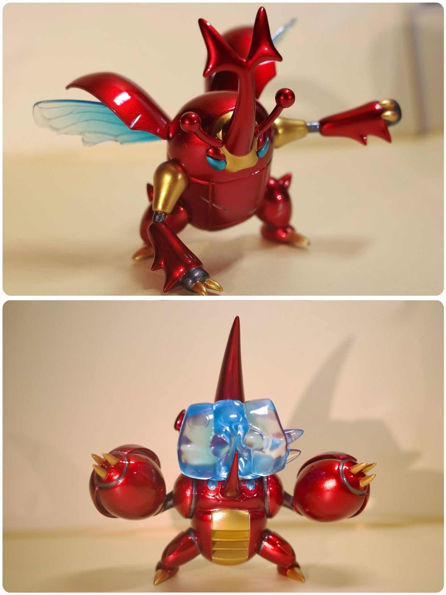 [PREORDER] 1/20 Scale World Figure [PAND] - Heracross & Mega Heracross & Charjabug