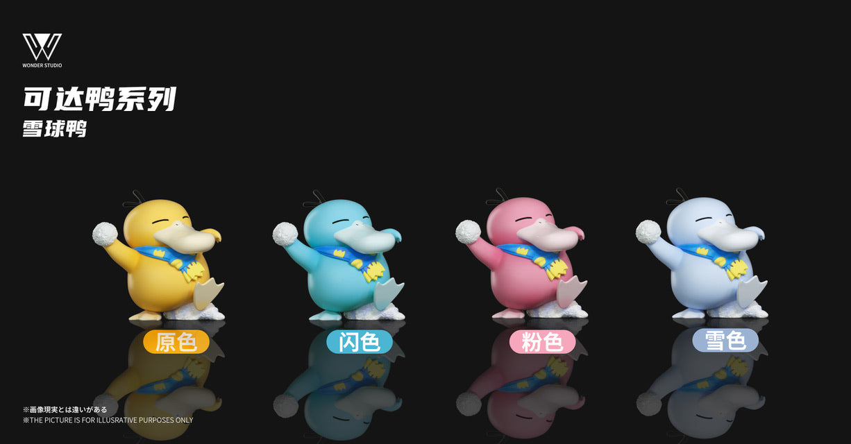 [IN STOCK] 1/20 Scale World Figure [WONDER] - Psyduck & Golduck