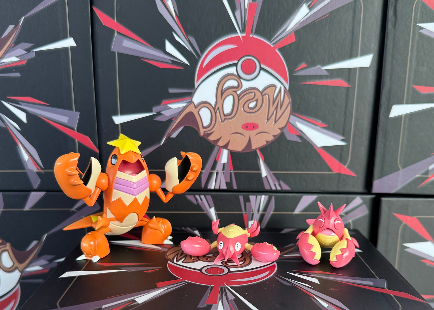 [IN STOCK] 1/20 Scale World Figure [MEGAZZ] - Corphish & Crawdaunt