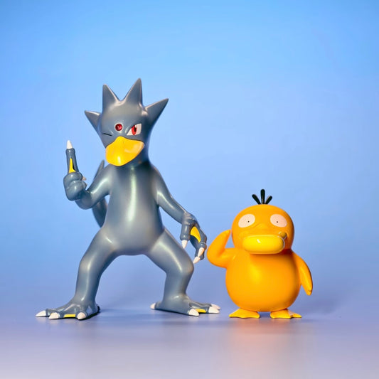 [IN STOCK] 1/20 Scale World Figure [GOLDEN CITY] - Psyduck & Golduck