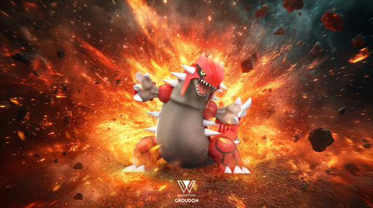 [PREORDER] 1/20 Scale World Figure [WONDER] - Groudon & Kyogre