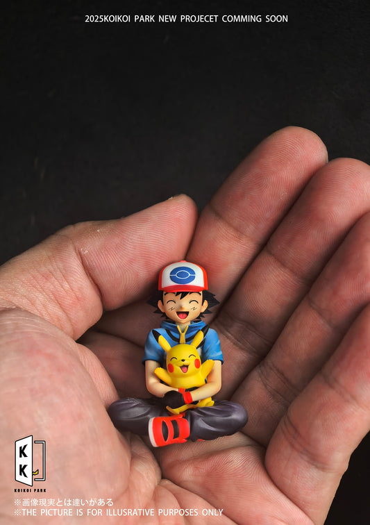 [PREORDER] 1/20 Scale World Figure [KOIKOI] - Ash Ketchum & Pikachu