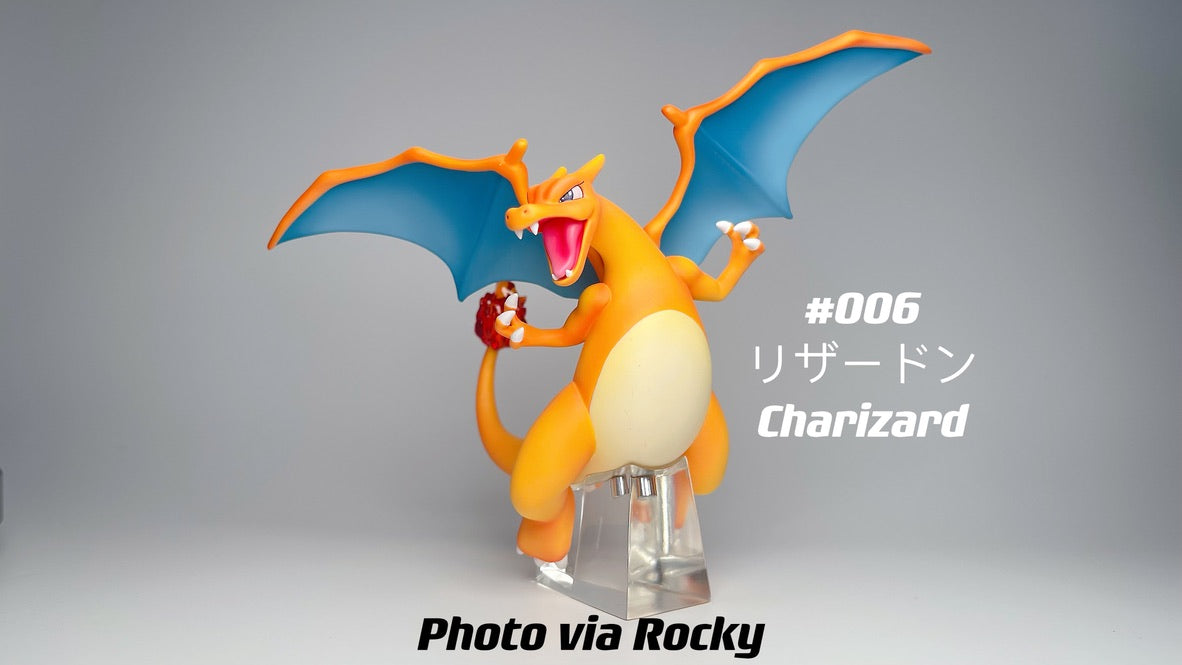 [IN STOCK] 1/20 Scale World Figure [MG] - Charmander & Charmeleon & Charizard