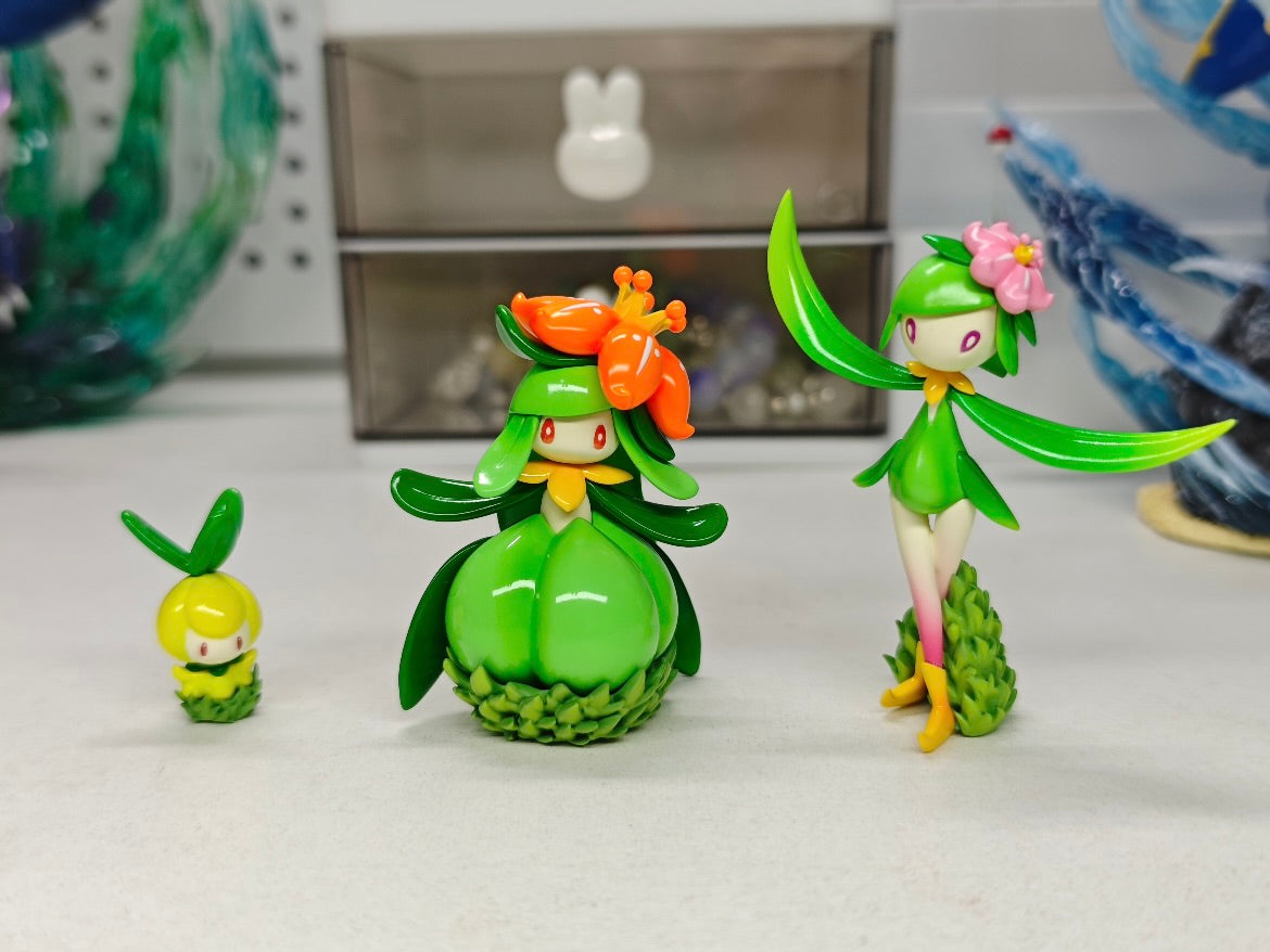 [IN STOCK] 1/20 Scale World Figure [SXG] - Petilil & Lilligant & Hisuian Lilligant