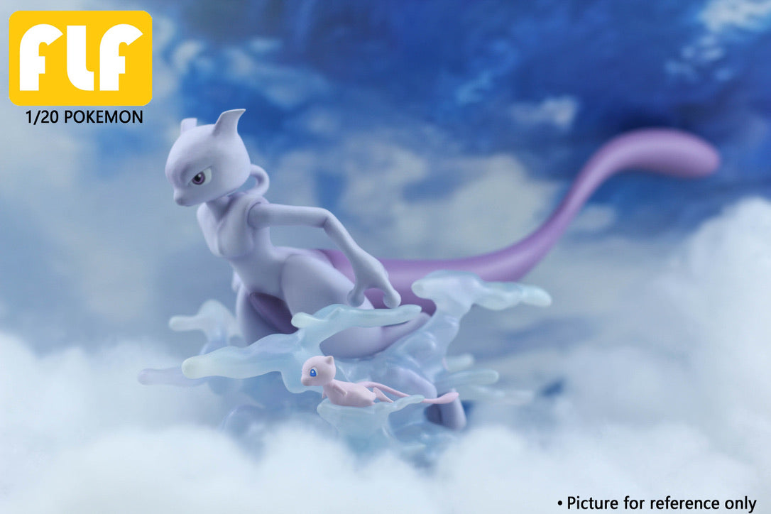 [PREORDER] 1/20 Scale World Figure [FLF] - Mewtwo & Mew