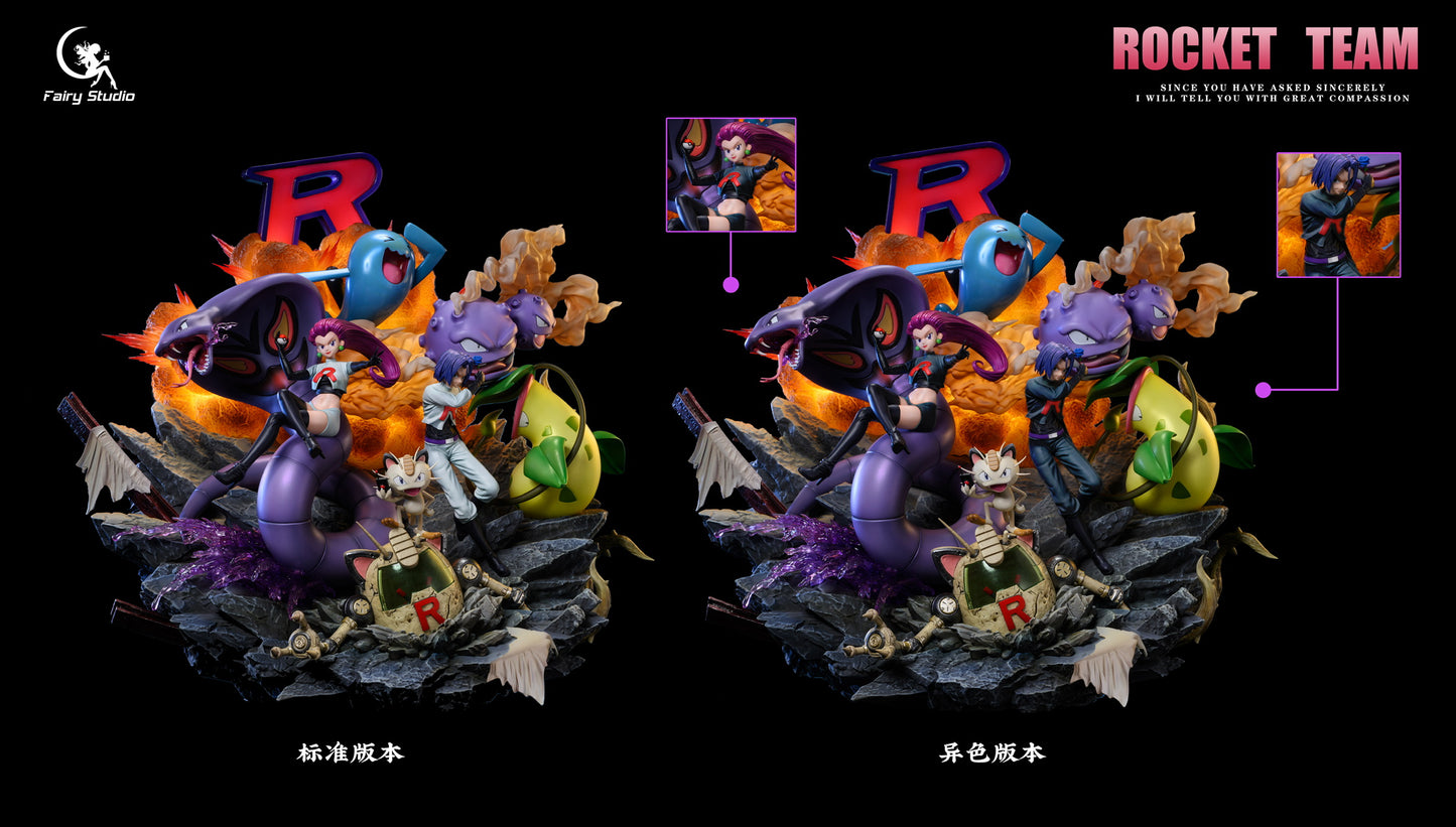 [PREORDER] Statue [FAIRY] - Jessie & James & Arbok & Meowth & Victreebel & Weezing & Wobbuffet