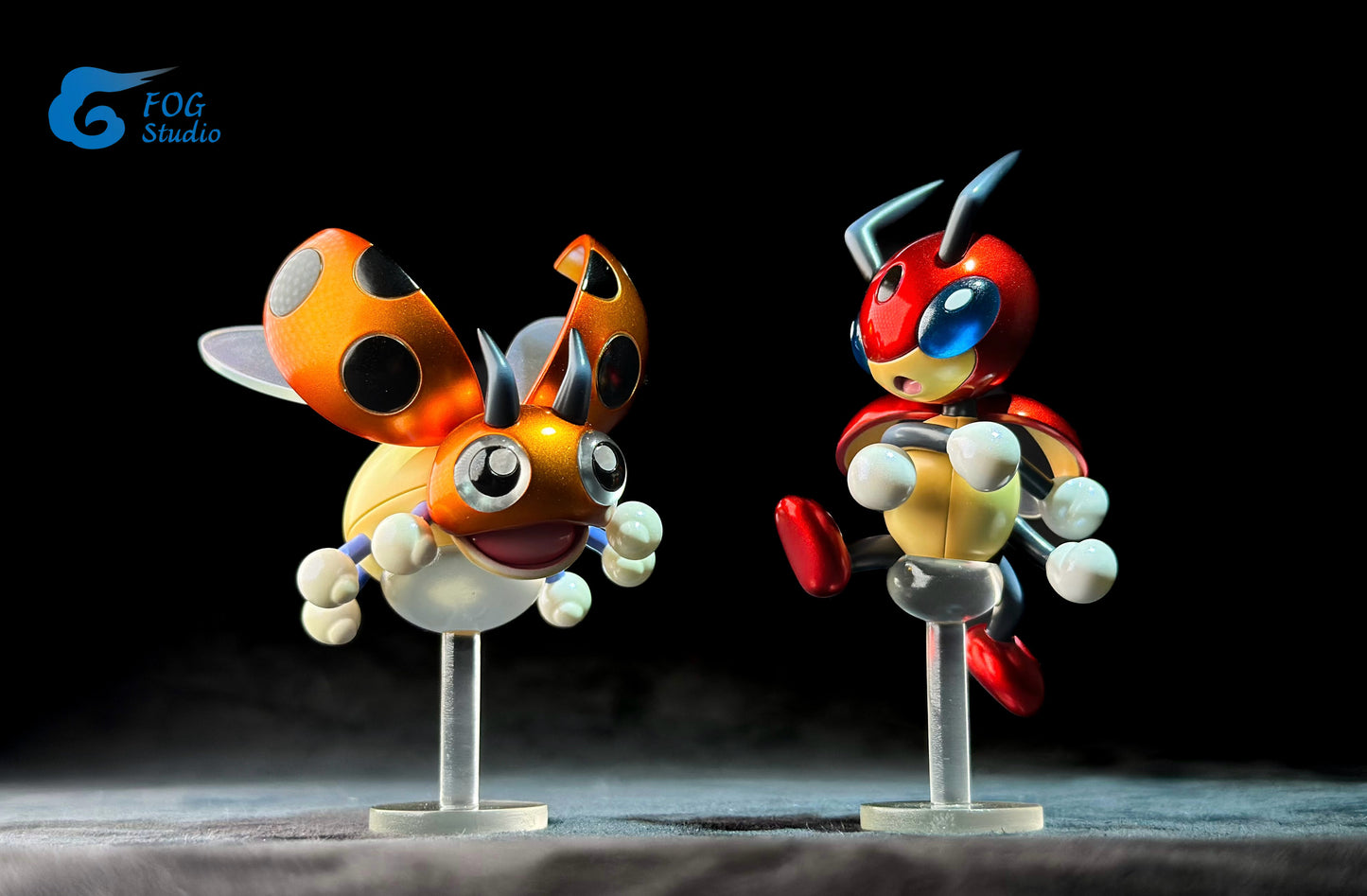 [PREORDER] 1/20 Scale World Figure [FOG] - Ledyba & Ledian