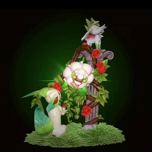 [PREORDER] Statue [KIPI] - Leafeon & Shaymin & Whimsicott