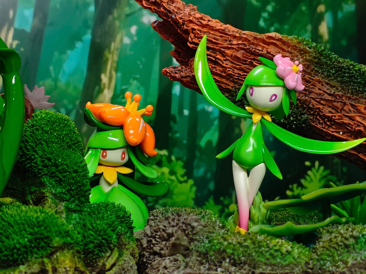 [IN STOCK] 1/20 Scale World Figure [SXG] - Petilil & Lilligant & Hisuian Lilligant