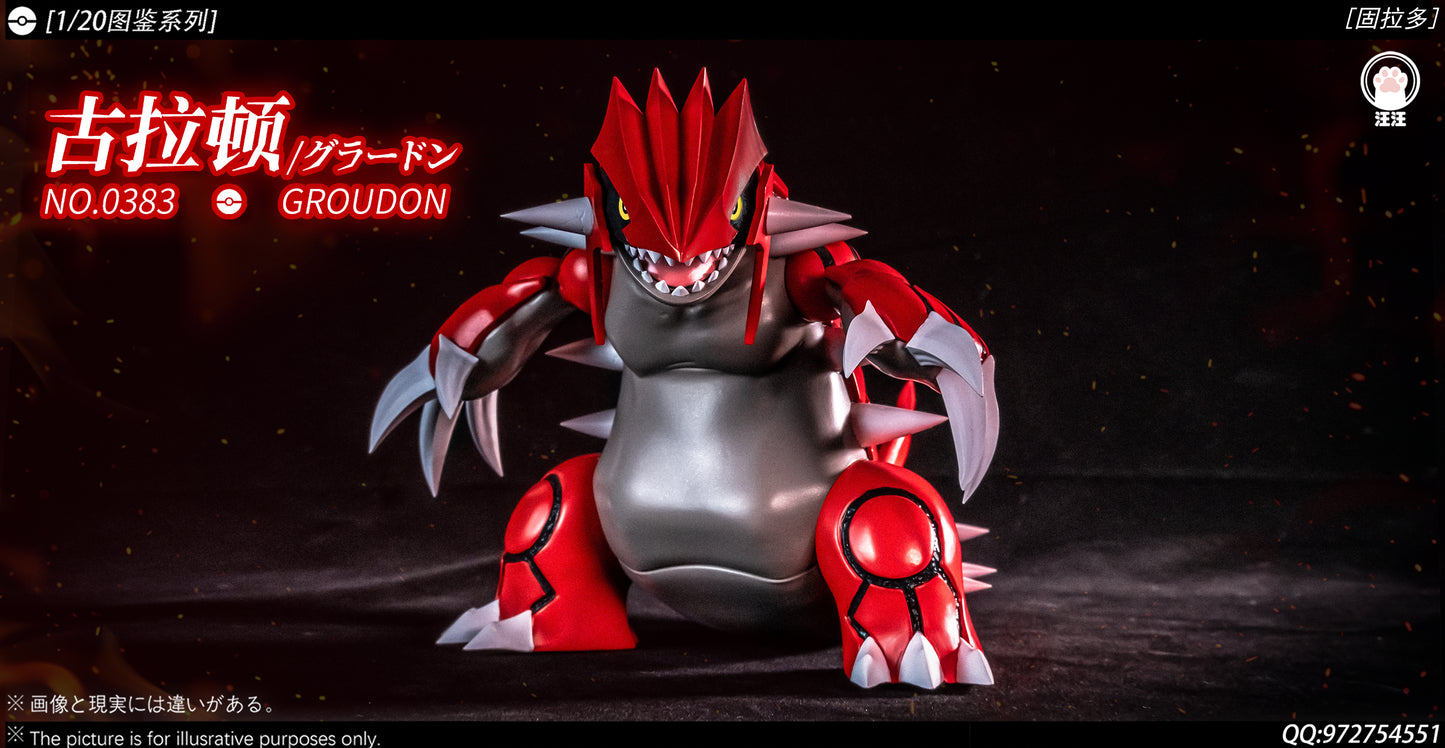 [PREORDER] 1/20 Scale World Figure [WW] - Groudon