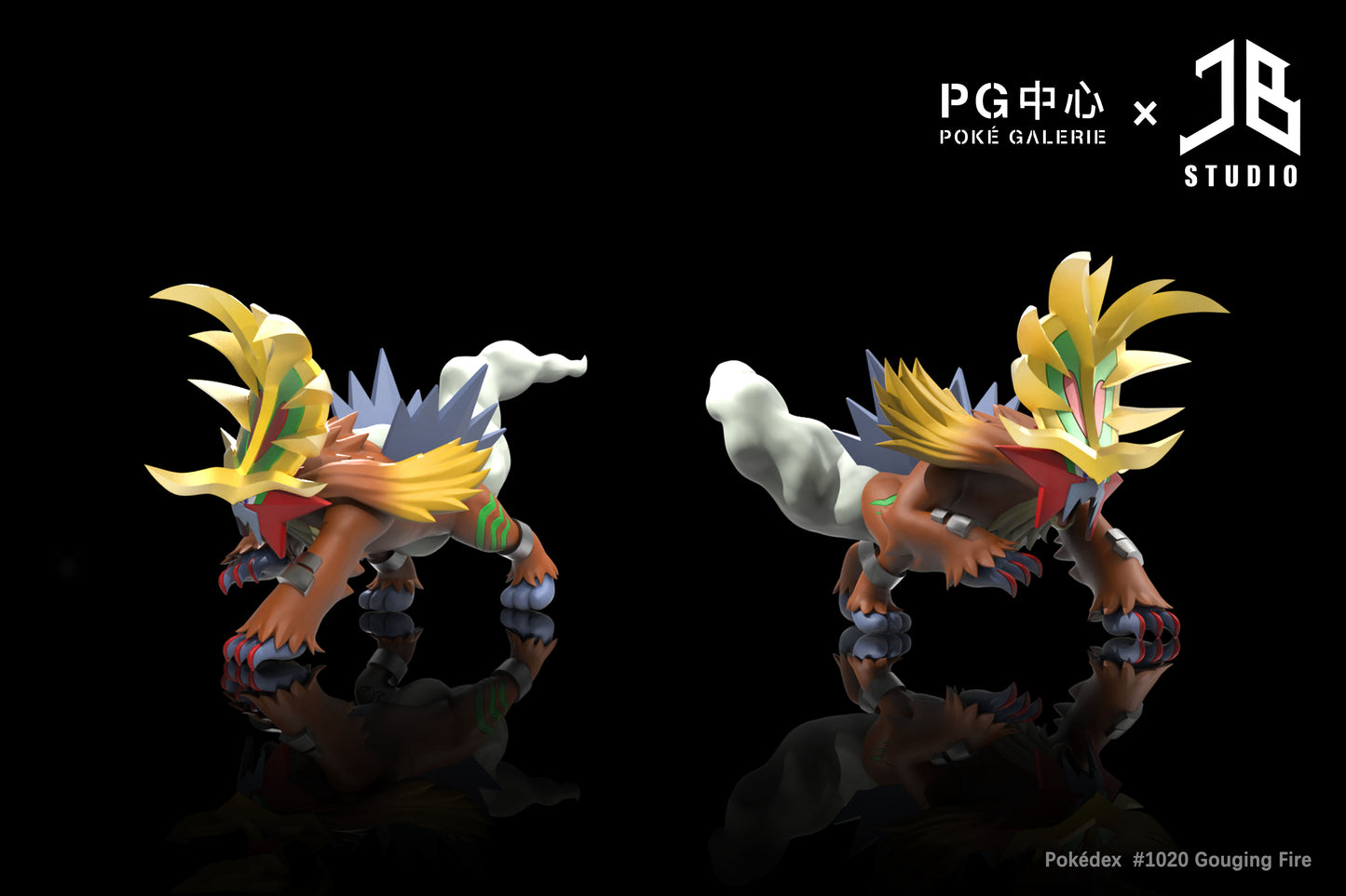 [PREORDER] 1/20 Scale World Figure [POKÉ GALERIE & JB Studio] - Gouging Fire