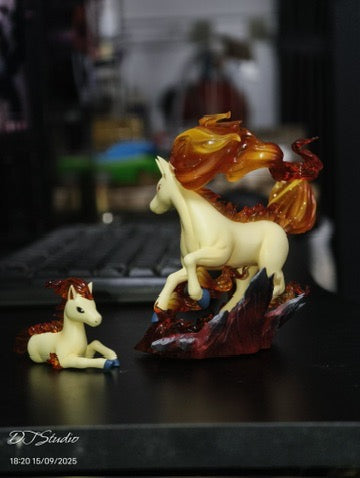 [PREORDER] 1/20 Scale World Figure [DT] - Ponyta & Rapidash