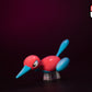 [REMAINING BALANCE] 1/20 Scale World Figure [POKEHUB] - Porygon & Porygon2 & Porygon-Z