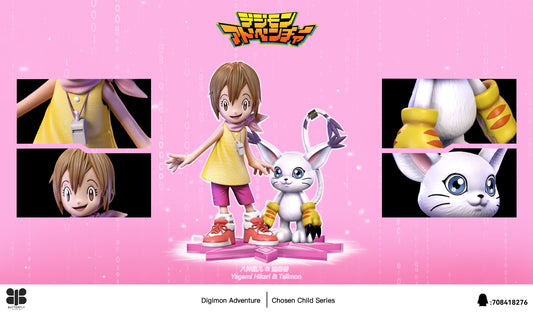 [PREORDER] Digimon Figure [BUTTERFLY] - Yagami Hikari & Gatomon