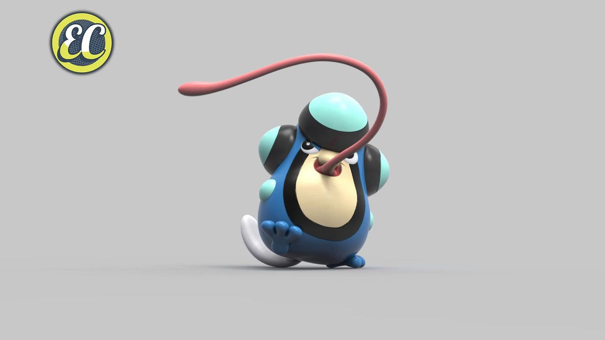 [REMAINING BALANCE] 1/20 Scale World Figure [EC] - Lickitung & Palpitoad