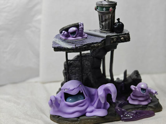 [IN STOCK] 1/20 Scale World Figure [MINAMO] - Grimer & Muk