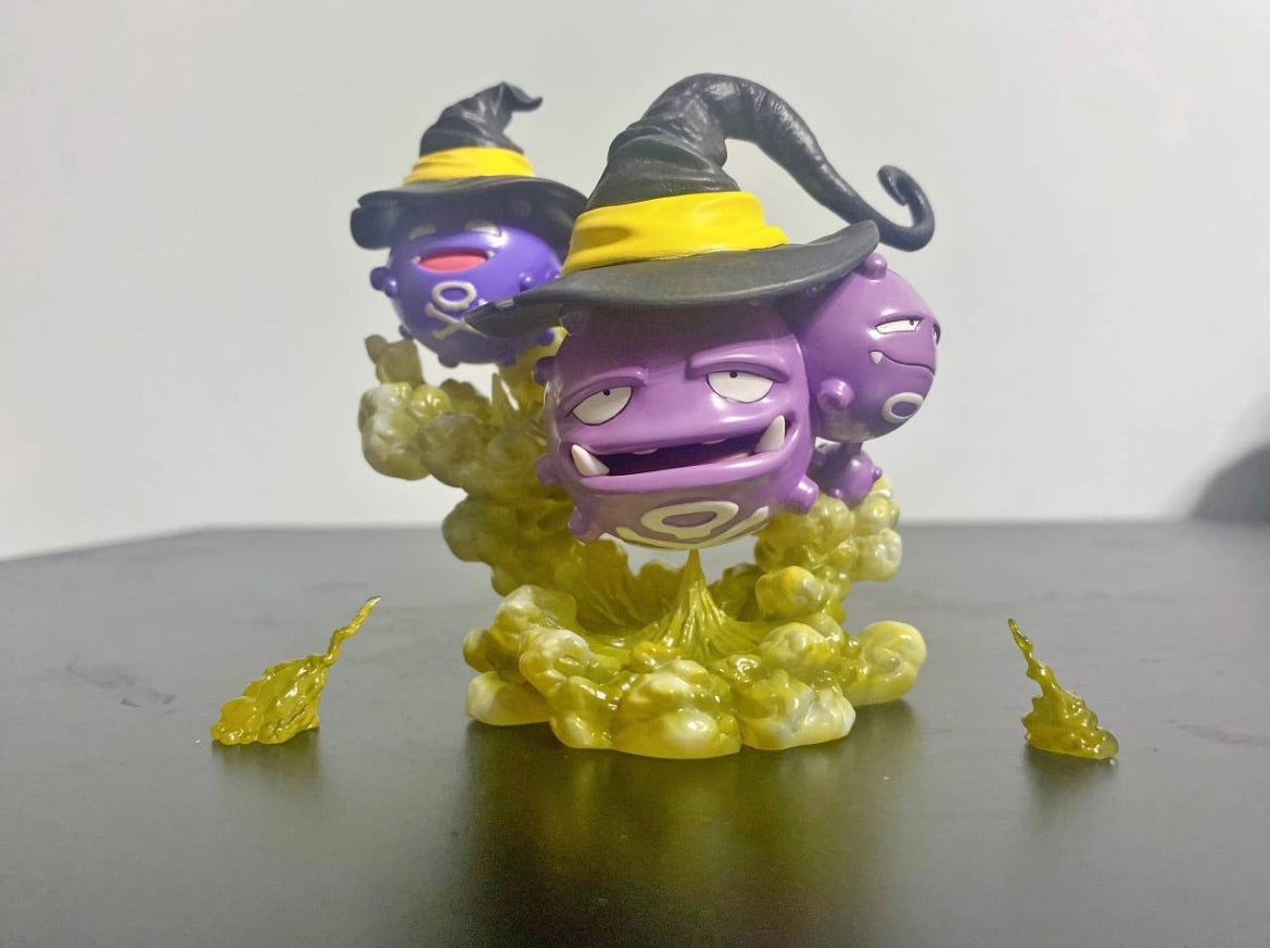 [IN STOCK] 1/20 Scale World Figure [PALLET TOWN] - Koffing & Weezing