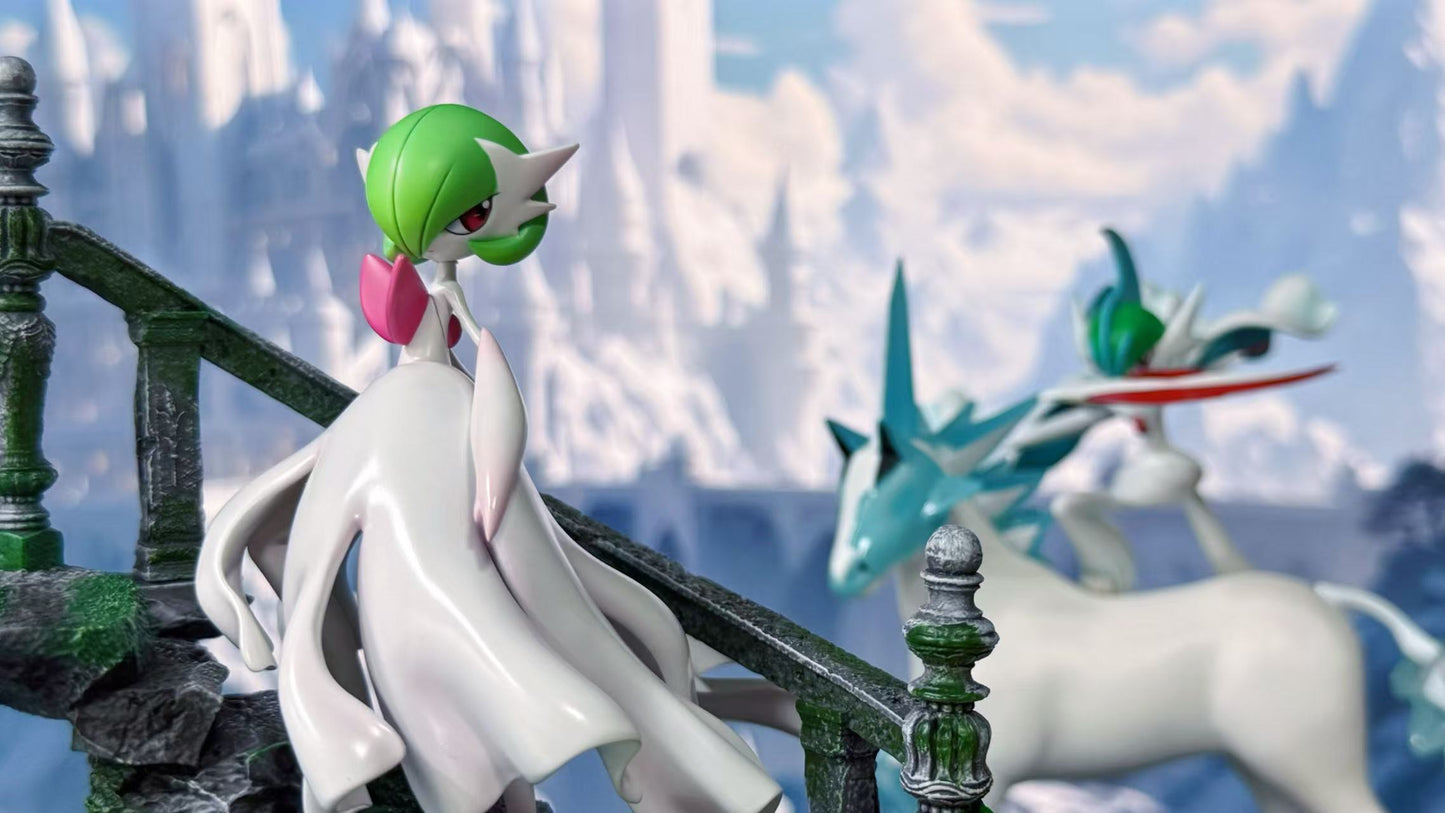 [IN STOCK] 1/20 Scale World Figure [PALLET TOWN] - Mega Gardevoir & Mega Gallade