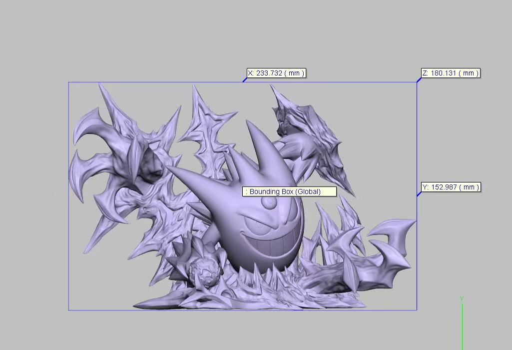[PREORDER] 1/20 Scale World Figure [LIMOUSINE] - Mega Gengar