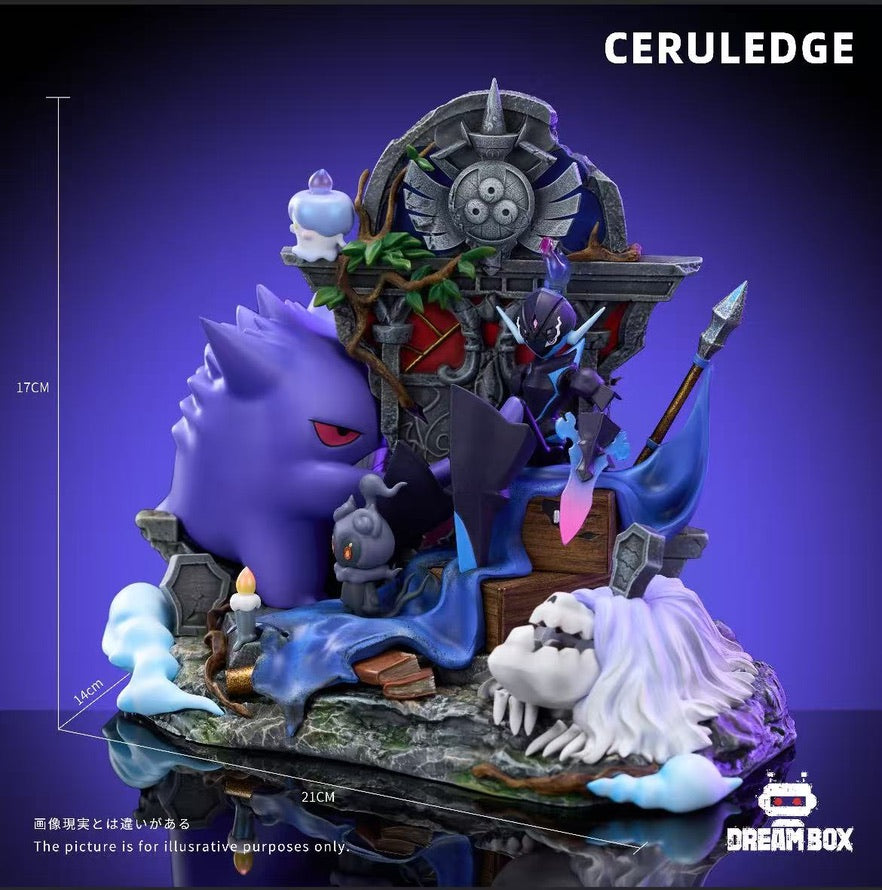 [PREORDER] GK Statue [DREAM BOX] - Gengar & Ceruledge & Houndstone