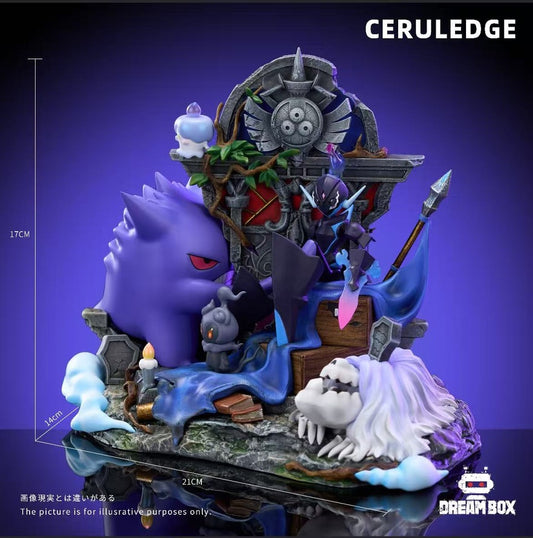 [PREORDER] GK Statue [DREAM BOX] - Gengar & Ceruledge & Houndstone