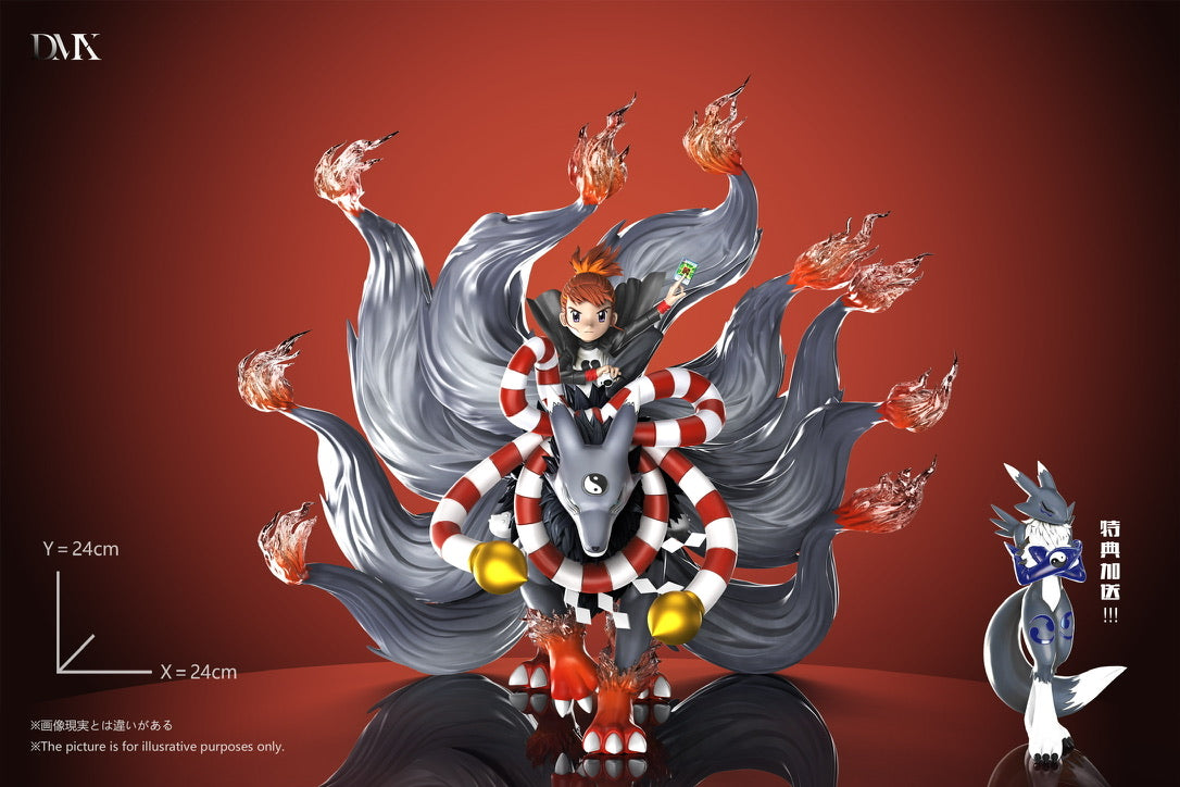 [PREORDER] Digimon Figure [DMX] - Makino Ruki & Kyubimon & Renamon