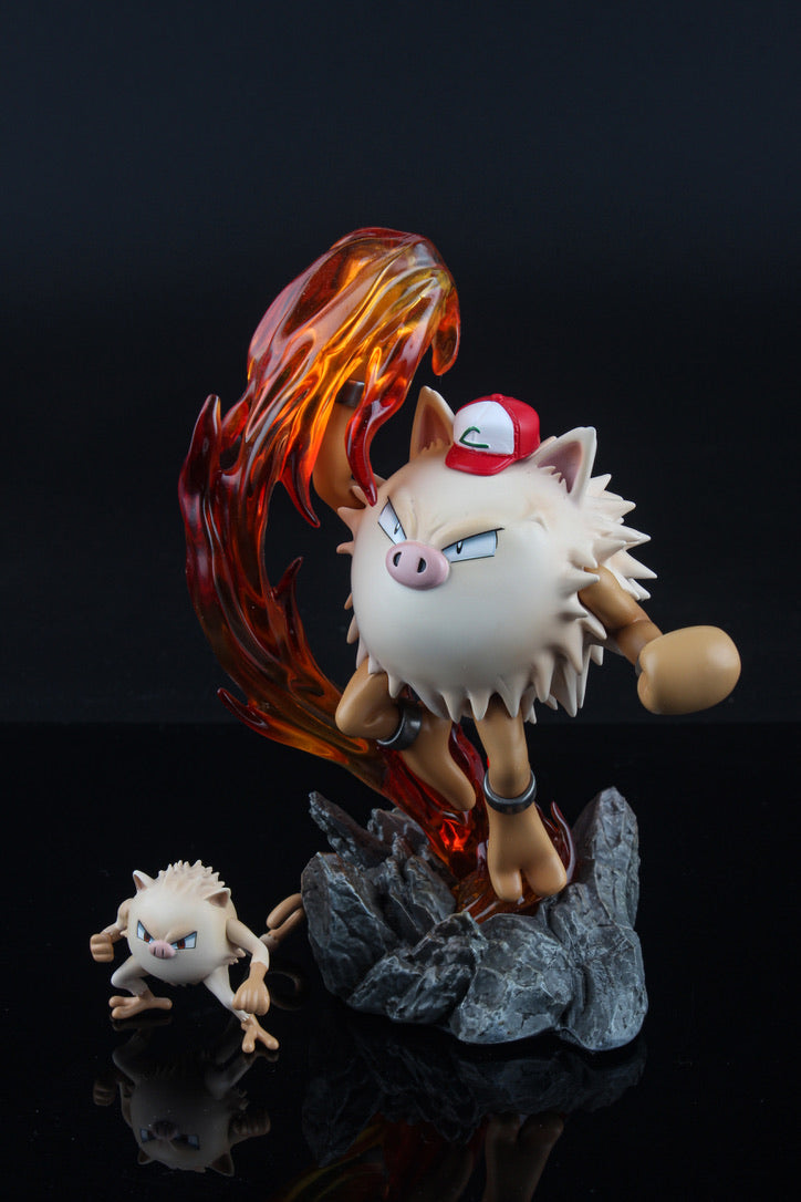 [IN STOCK] 1/20 Scale World Figure [WONDER] - Mankey & Primeape