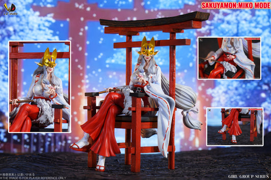 [PREORDER] Digimon Figure [LD] - Sakuyamon:Mikomode / Kuzuamon:Mikomode