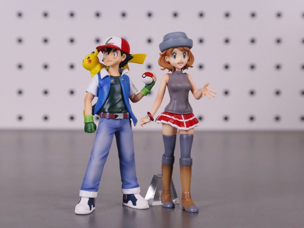 [IN STOCK] 1/20 Scale World Figure [UING] - Ash Ketchum & Pikachu