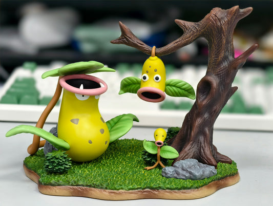 [IN STOCK] 1/20 Scale World Figure [FLF] - Bellsprout & Weepinbell & Victreebel
