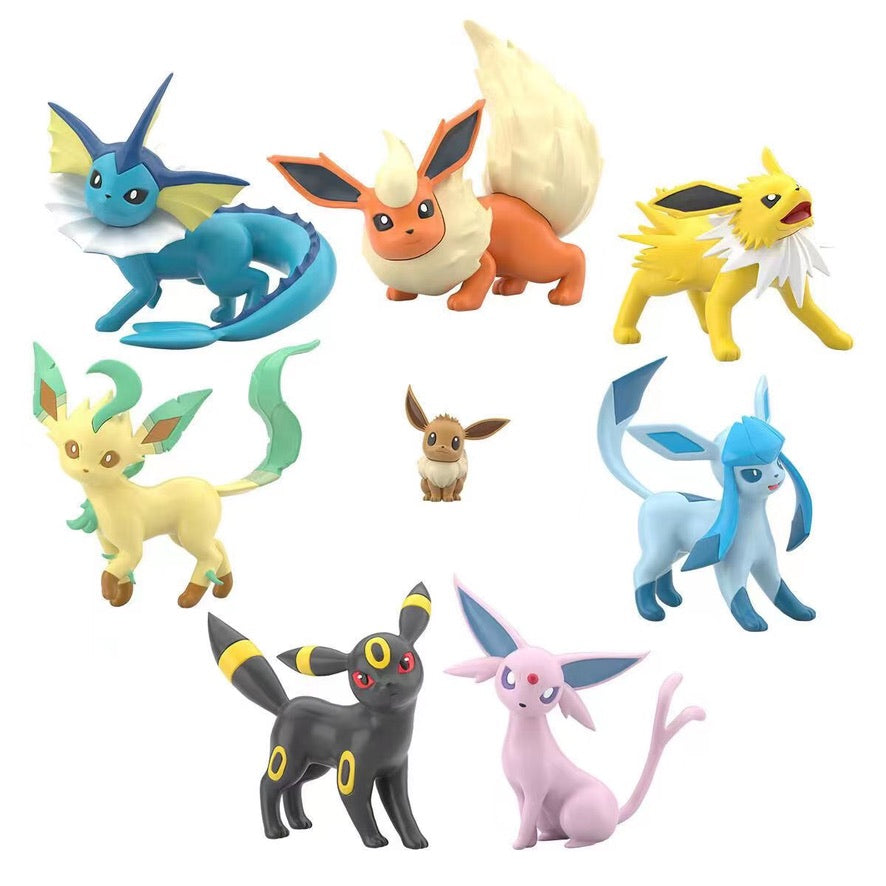 [PREORDER] 1/20 Scale World Figure [BANDAÏ] - Eevee & Vaporeon & Jolteon & Flareon & Espeon & Umbreon & Leafeon & Glaceon