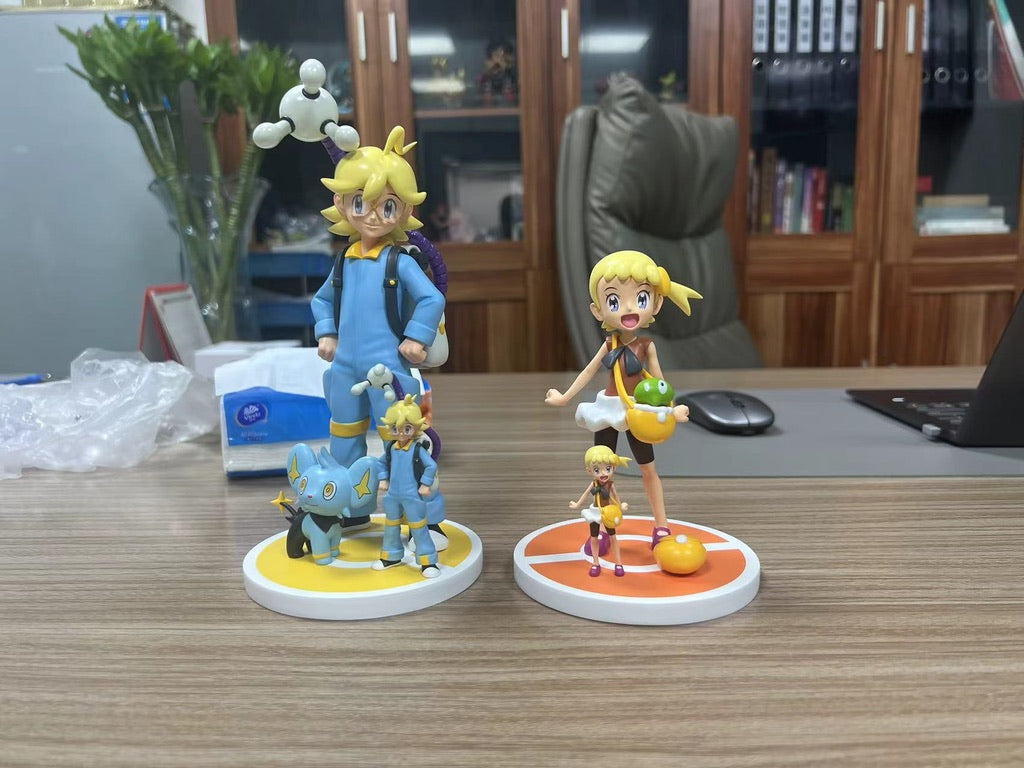 [IN STOCK] 1/8 Scale World Figure [STS] - Clemont & Shinx