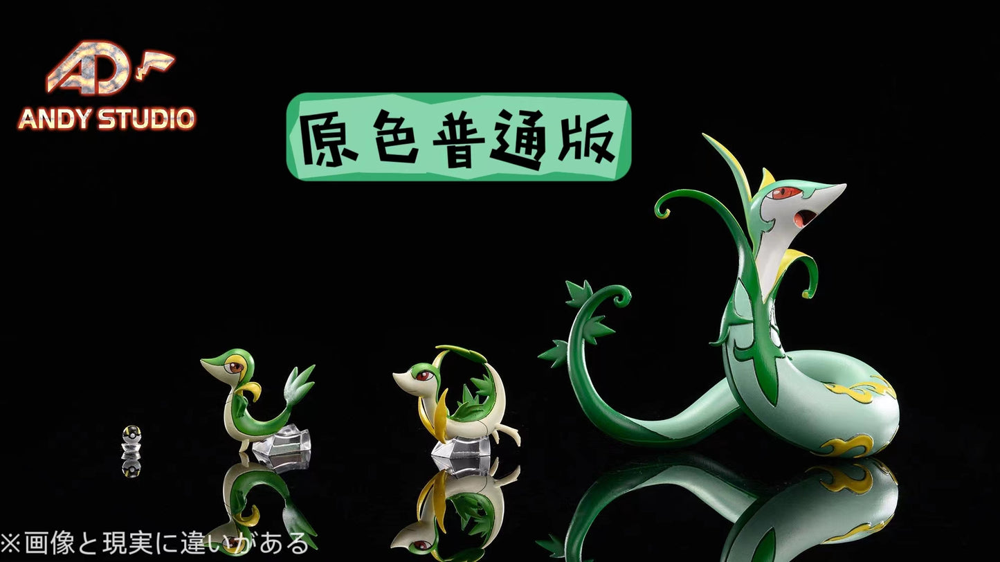 [PREORDER CLOSED] 1/20 Scale World Figure [ANDY] - Snivy & Servine & Serperior