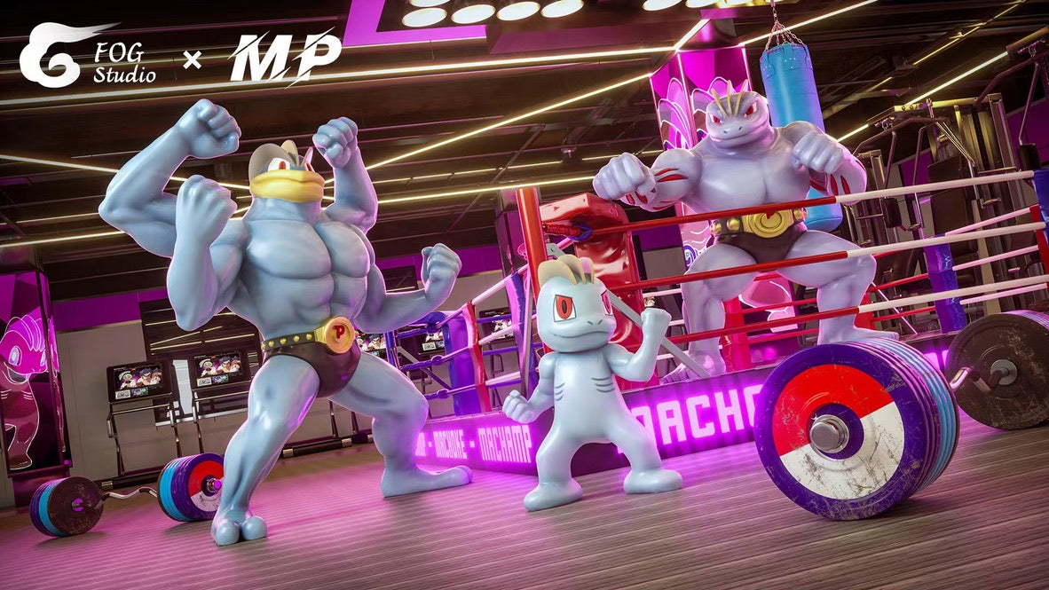 [PREORDER] 1/20 Scale World Figure [FOG] - Machop & Machoke & Machamp