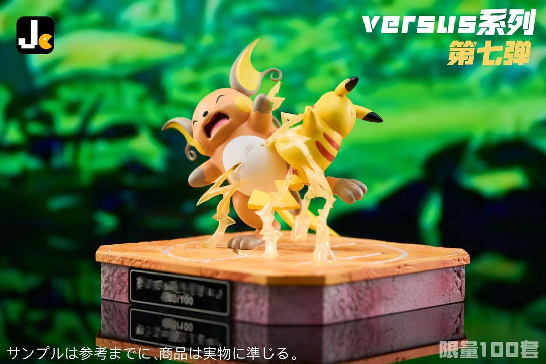 [PREORDER] Mini statue [JC] - Pikachu & Raichu