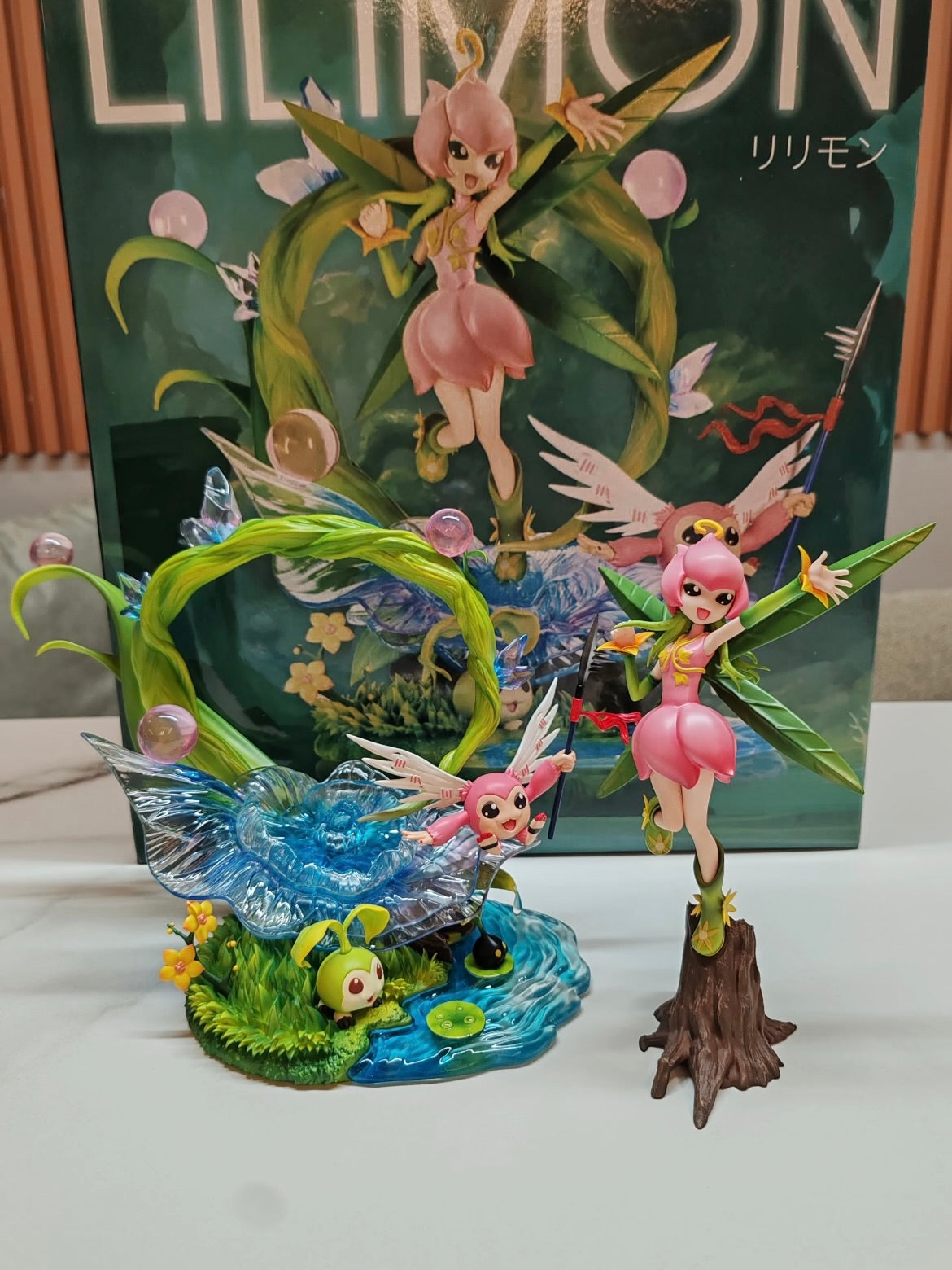 [IN STOCK] Digimon Figure [AN] - Lilimon & Tanemon & Nyokimon & Piximon