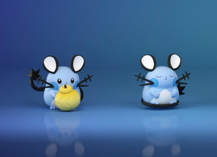 [PREORDER] 1/20 Scale World Figure [ZWG] - Dedenne & Emolga