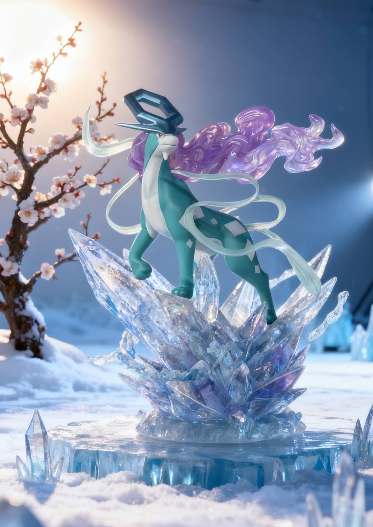[IN STOCK] 1/20 Scale World Figure [PALLET TOWN] - Suicune