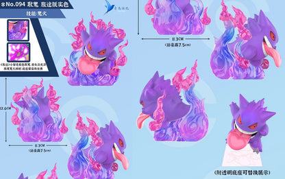 [IN STOCK] 1/20 Scale World Figure [LUCKY WINGS] - Ash Ketchum & Pikachu & Charizard & Gengar & Sceptile